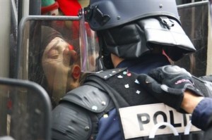 Clown Army, Estrasburg, abril 2009.