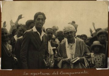 Annie Besant y Krishnamurti. Apertura Campamento de la Estrella.