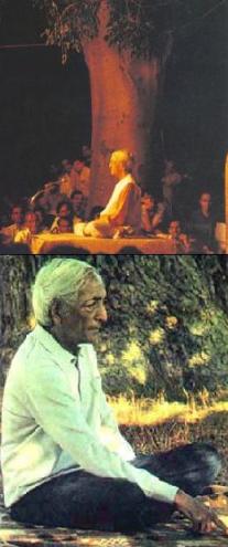 Jiddu Krishnamurti en Brockwood Park, The Krishnamurti Center, Bramdean, Inglaterra.