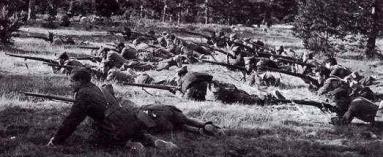 Infanteria republicana. Front de l'Ebre.